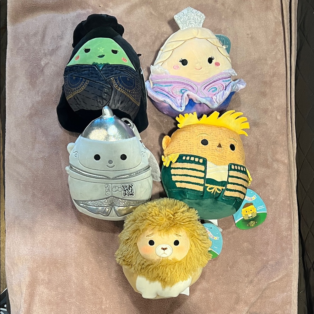 Original Squishmallows Wicked Complete Set